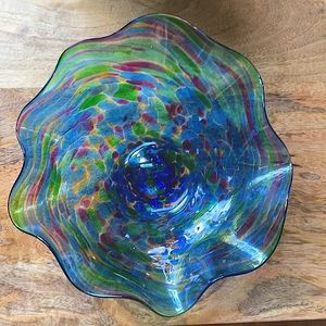 HANDMADE NOBO ART GARDEN Glass Bowl